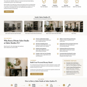 comerical property salon space for rent west palm beach